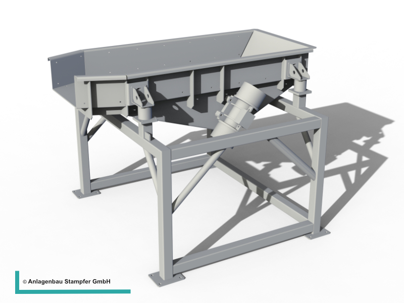 Material Schwingförderrinne
