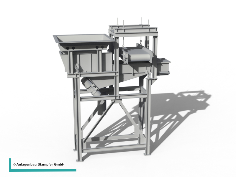 Vibrationssieb Grafik