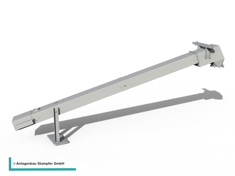 Foerderband ohne Tragrollen