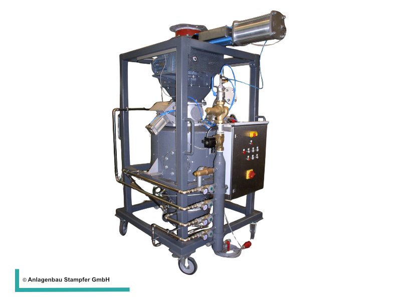 Pfropfenförderung Grafik